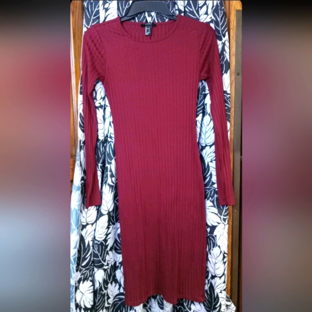 Forever 21 Maroon Dress